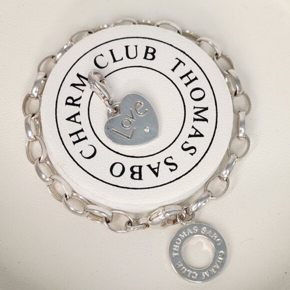 Thomas Sabo Heart Charm Bracelet - Picture 1 of 4